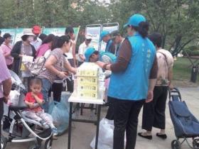 东河社区倡导居民参与垃圾分类