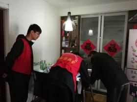 淮海社区组织网格员志愿者在行动